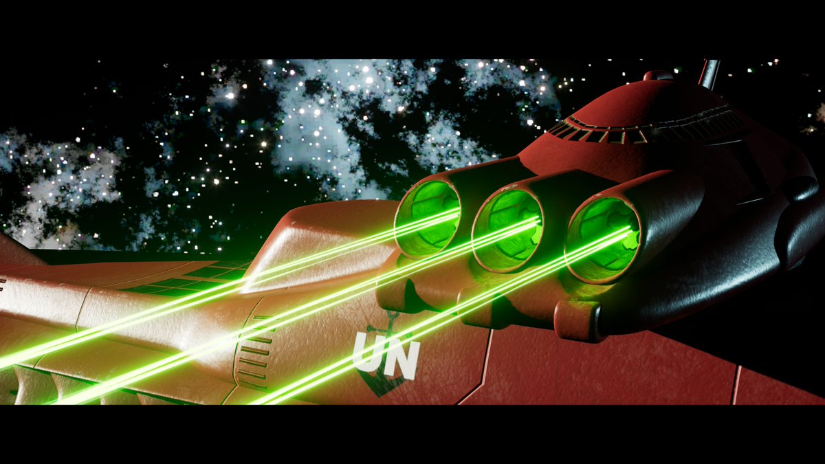 Ian_X_F's tweet photo. 久々の休みは金剛で遊んでました
#宇宙戦艦ヤマト 
#UE5 
#blender https://t.co/Hw6wYeegzq