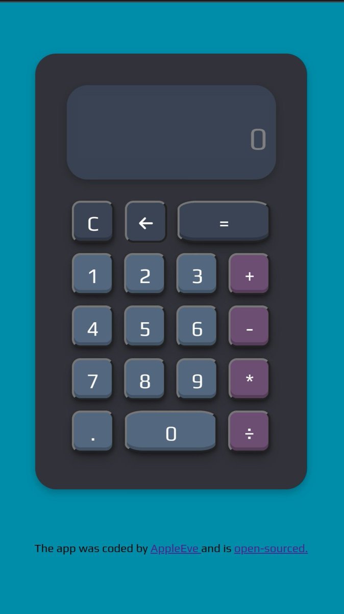 AppleEveCodes's tweet photo. Had some more time around Christmas and finally got to polish my #JavaScript projects - the Calculator and Rock, Paper, Scissors game. You can check out all my projects on https://t.co/pnCf1SAUL2 🙌💪
Hope your 2023 started just as good as mine 🎉
#FrontEndDeveloper #WomenWhoCode https://t.co/NP9mB7AM4B