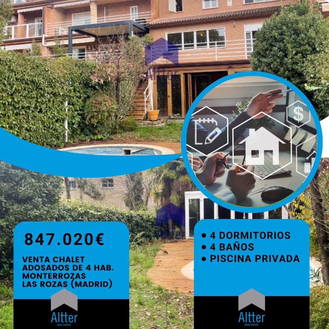 AltterRs's tweet photo. #ALTTER #VENDE: #Chalet #Adosado en Las Rozas de #Madrid (#Monterrozas). 

Precio: 847.020€

https://t.co/IaWXu1TDxn https://t.co/vGktsekKvB