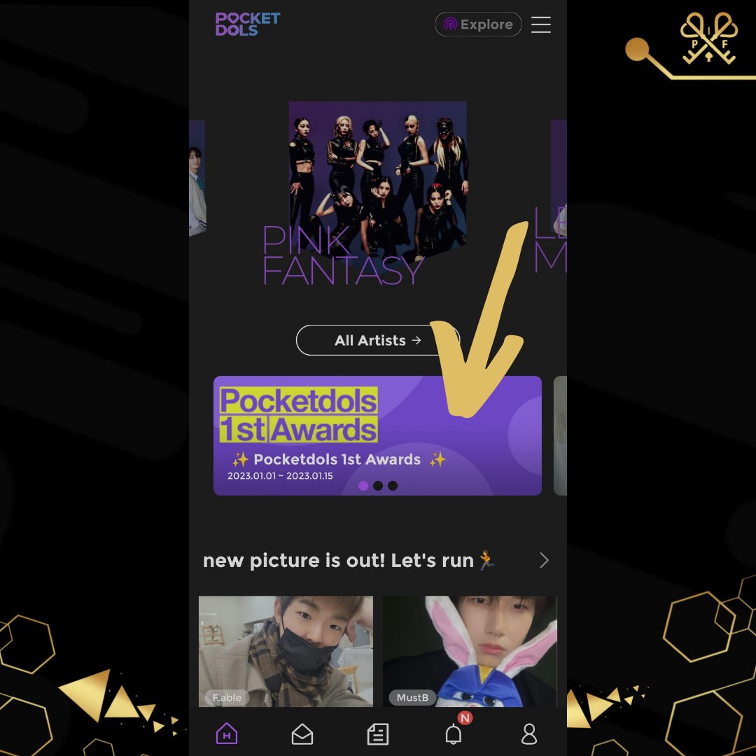 pinkfantasyinfo's tweet photo. Here it is a little guide to vote on PocketDols app!
Please vote for Pink Fantasy 🥺💜
—
🏹 tags
#핑크판타지 #PINKFANTASY 
#ピンクファンタジー #핑판
#러빗 #LUVIT #KPOP
#MyDollEntertainment #MyDollEnt
#기괴한이야기 #GetOut #BizarreStory
#겟아웃 #더게임 #pocketdols https://t.co/6sTNb0IoXG