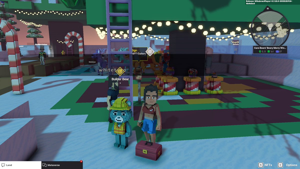 Jesus80252292's tweet photo. @TheSandboxGame @carebears I found a @carebears blue construction worker in Merry Beary Winterfest! 👷🐻 #SeasonsGreetingsTSB https://t.co/0VQb4Yro3I