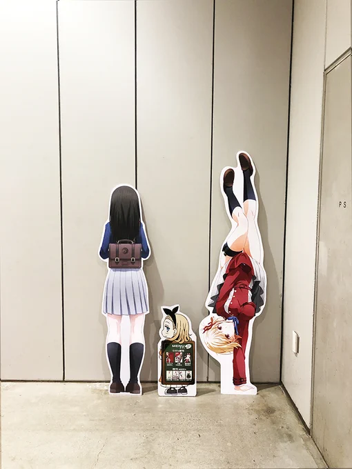 ✿美術部:C101展示レポート✿●千束サカダチ等身大POP●たきな後ろ姿等身大POP●お品書きなクルミ●大和さんがみてる●ビッグサイトに刺さる薄い本#美術部C101 #展示作戦 