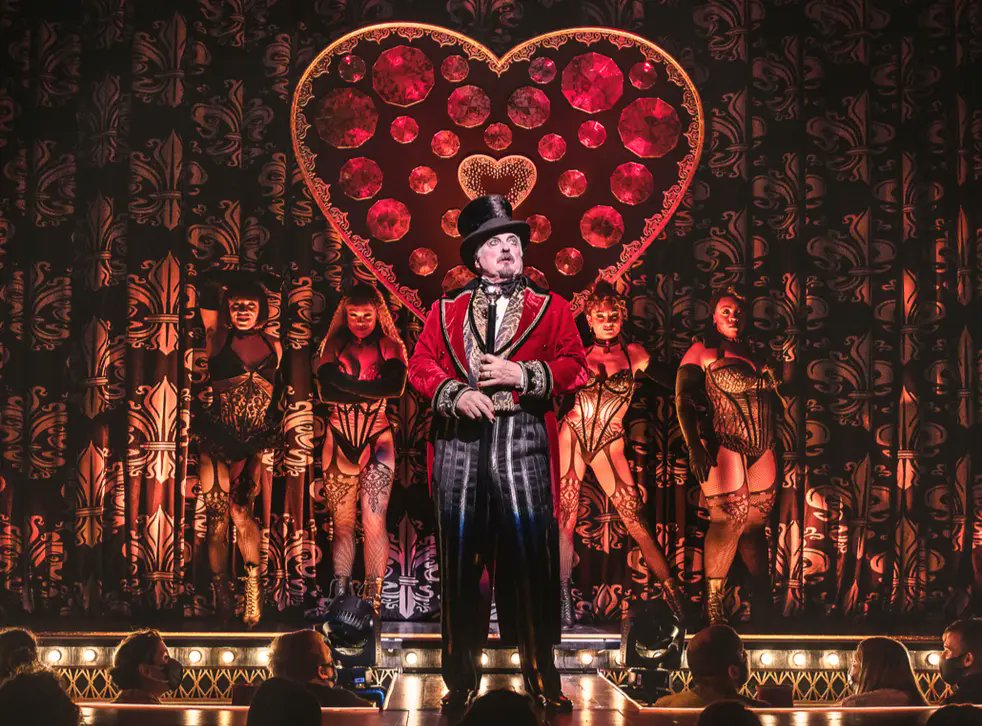 TheReviewer23's tweet photo. 5 - #CliveCarter in @moulinmusicaluk 

Kicking off the show with the stupendous 'Welcome to the Moulin Rouge', Carter sets the tone for the rest of the show and starts the night off with a bang! https://t.co/uscVY0fA8S