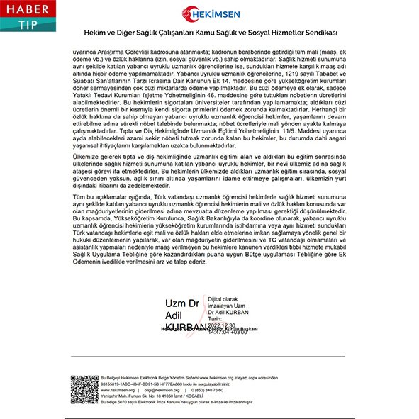 Haber Tıp (@habertip) on Twitter photo 