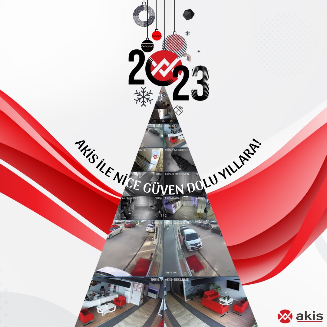 Yeni yılınızın sağlıklı mutlu ve huzurlu geçmesini dileriz! #akis #akisguvenlik #yılbaşı #yeniyıl