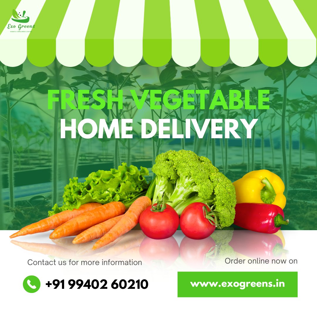Fresh Vegetable Home Delivery
@exogreens

#hydroponics #hydroponicsystem #indianhydroponicssociety #farming #instafarm #hydroponicsfarm #hydroponic #hydroponicsindia #indianhydroponics #indianstartups #strawberries #sustainable #vegan #urbanfarm #indoorfarming #generalhydroponics