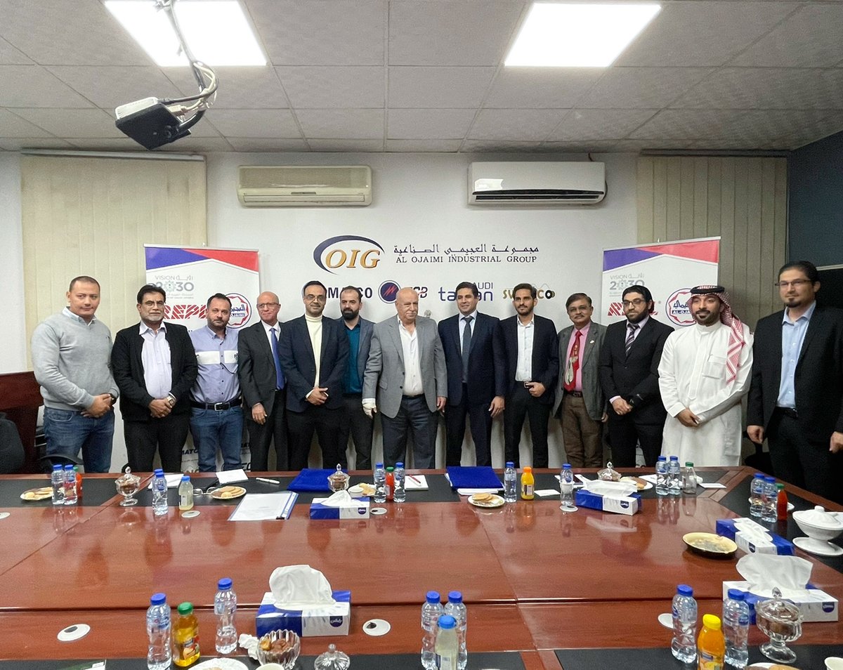 replint's tweet photo. REPL are honoured to bring in 2023 with our newest partner Al-Ojaimi Industrial Group, one of the preeminent players in the localisation strategy of Vision 2030, to setup a new local plant focused on the manufacture of LV &amp; MV Cable Accessory Solutions. https://t.co/13jNIMJUTN