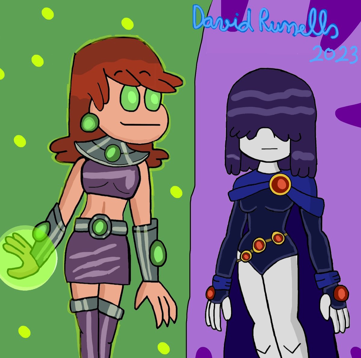 David14Rusu's tweet photo. Teen Titans×Loud House Gals!
#TeenTitansRaven #Teentitansstarfire 
#Teentitans #loudhouse #Dccomics #dc #nickelodeon #gals https://t.co/Nz4ULFThiw