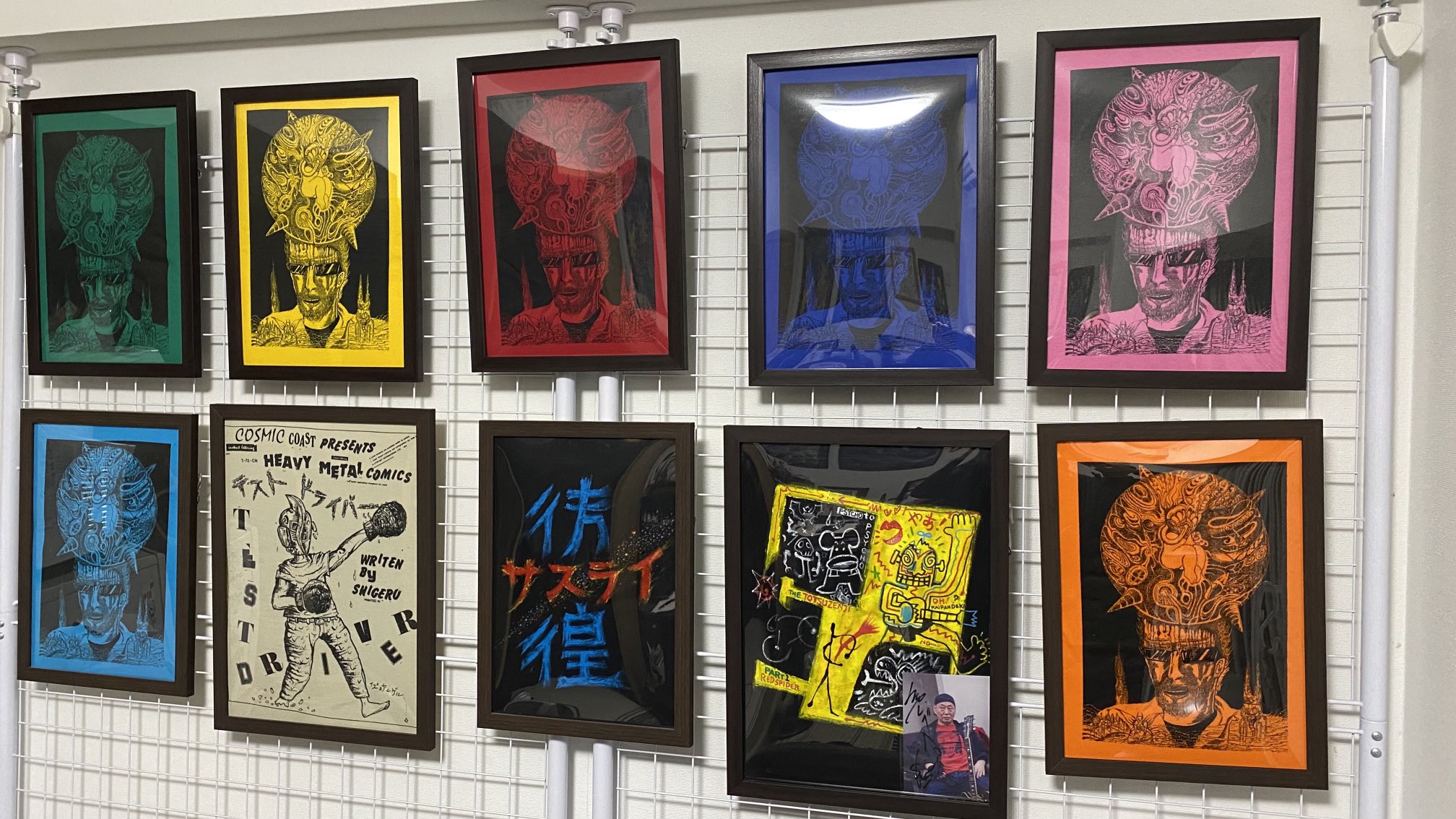 泉谷しげる 泉谷展覧会・60×60 セット