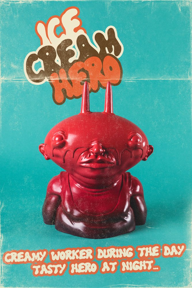 Ice Cream Hero
#arttoy #artoy #resine #art #sculpture