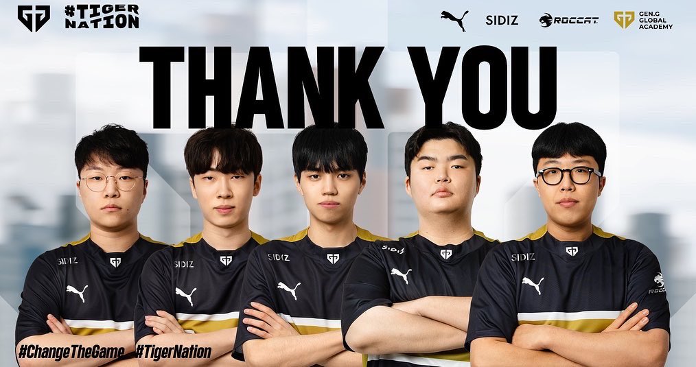 2020.03.23~2023.01.02 많은 추억과 행복이 남았습니다. 너무나도 잘 챙겨준 젠지 이스포츠에 감사의 말씀을 남깁니다. 어느 곳에 있든 항상 같은 자리에서 응원해주시는 팬분들도 정말 감사드립니다. 젠지 펍지팀의 Inonix는 여기서 끝이지만 앞으로 있을 도전에도 많은 응원해주시면 좋겠습니다.