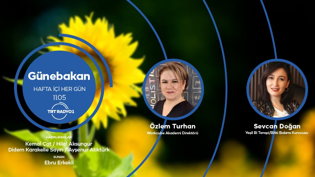 trtradyo's tweet photo. Günebakan'da konuklarımız: Workcube Akademi Direktörü Özlem Turhan,
Yeşil Bi Terapi/Bitki Bakımı'nın kurucusu Sevcan Doğan.

Dinlemek için ⤵️

🌐 https://t.co/eWjWwzW8Cz
🎧 https://t.co/Fvixe1pP5Z https://t.co/f1fAt8UvDE