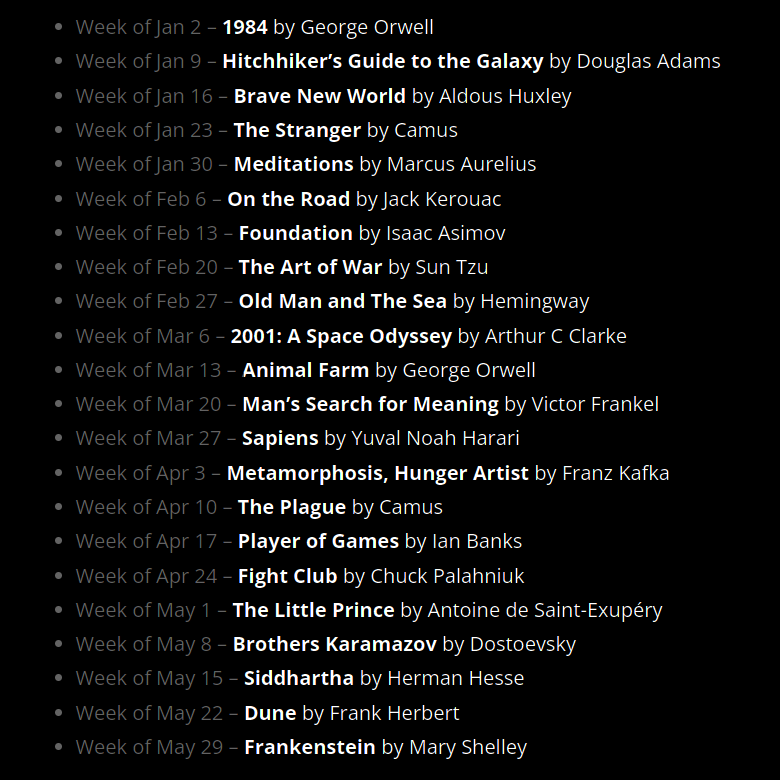 pmarca's tweet image. There&apos;s only one book in this list that needs to be immediately fed into a shredder. Not bad!