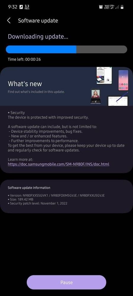 Samsung Galaxy Note 20
Region - India
Release date: 30/12/2022
Android Security Patch Level: November 2022
Software Version: N980FXXS5GVK1
#samsung #galaxynote20