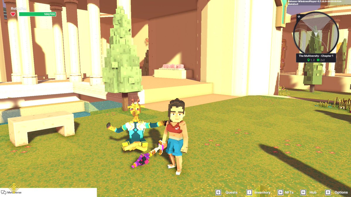 Jesus80252292's tweet photo. @TheSandboxGame I found the peaceful Giraffe in The Multiversity! 🦒 I participated in the #SeasonsGreetingsTSB challenge for a chance to win an NFT! https://t.co/CJjWARoCXw