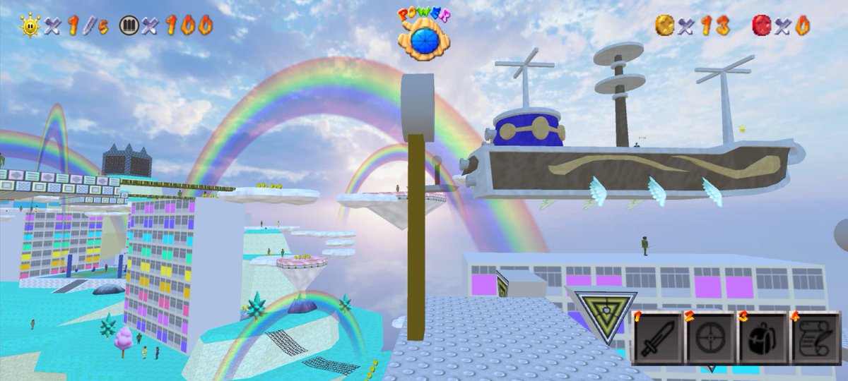 lord__piccolo's tweet photo. Upcoming level of Super Agent 63D (My indie game): Rainbow Estate
Download the current version of the game: https://t.co/tWmmVgOOkm
#indiegame #RainbowRide #sm64 #supermario64 #mario #jamesbond #n64 #goldeneye #shooter #fangame #survival #DavidDoak #retro #fps #tps https://t.co/5GwBBvBfvH