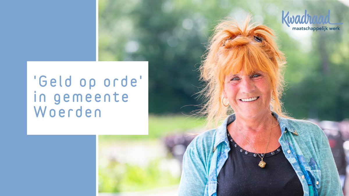 “Laagdrempelig, korte lijnen, samenwerken met andere partijen,” zeggen Saskia Hijzelendoorn, coördinator Thuisadministratie Kwadraad en Erik Schneider, beleidsadviseur van <a href="/gemeentewoerden/">gemeente Woerden</a>.

Saskia en Erik vertellen meer over 'Geld op orde' in dit artikel: kwadraad.nl/nieuws/geld-op…