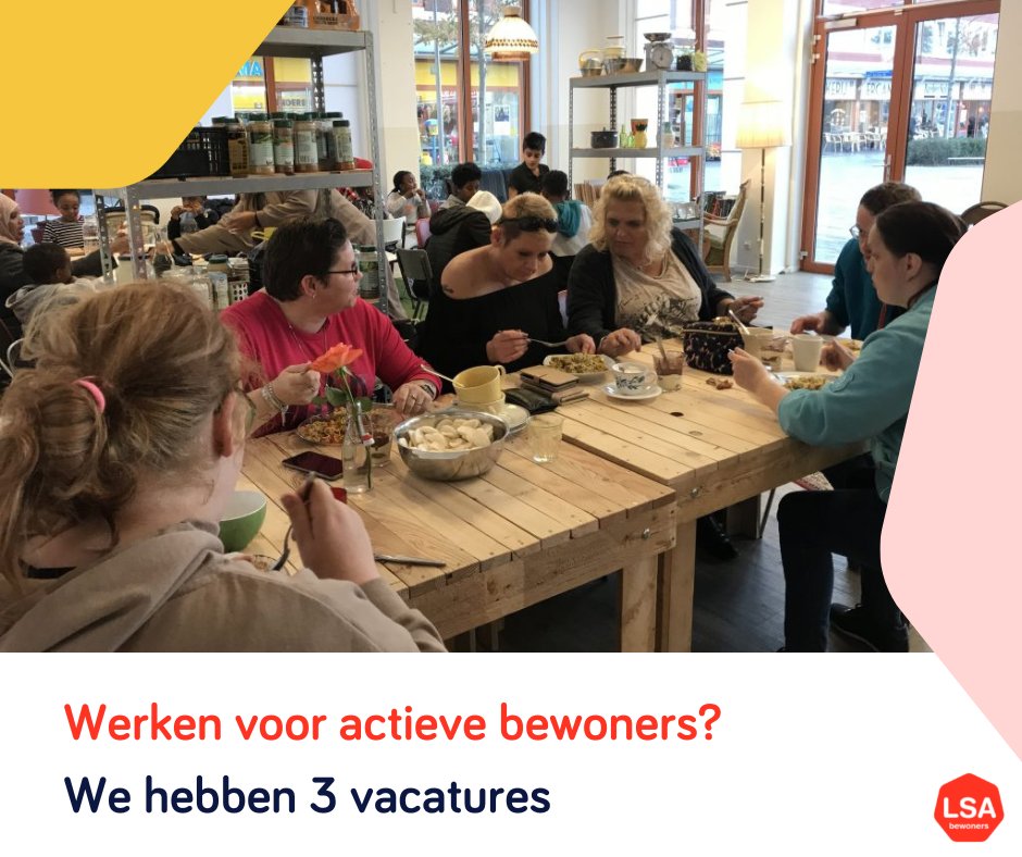 Gelukkig nieuwjaar!

Samen maken we er weer een goed jaar van vol bewonersinitiatief en gaan we weer vol energie aan de slag voor en met al die actieve wijken en buurten.

Wil jij dit ook? Kom bij ons werken. We hebben 3 #vacatures:  lsabewoners.nl/vacatures/