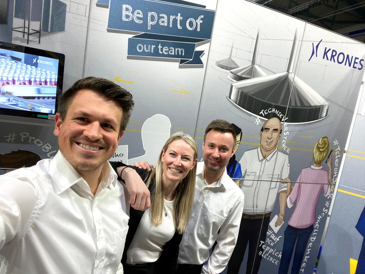 KronesAG's tweet photo. New year, new...
... opportunities, visions & missions! Together, we at #Krones can achieve great things in 2023 & realise our customers' wishes.🤩
How? With creative #teamwork & individual performance.
Are you the right match for this? #BePartOfKrones: https://t.co/ocHOo8jADw https://t.co/LVGzE0NAsO