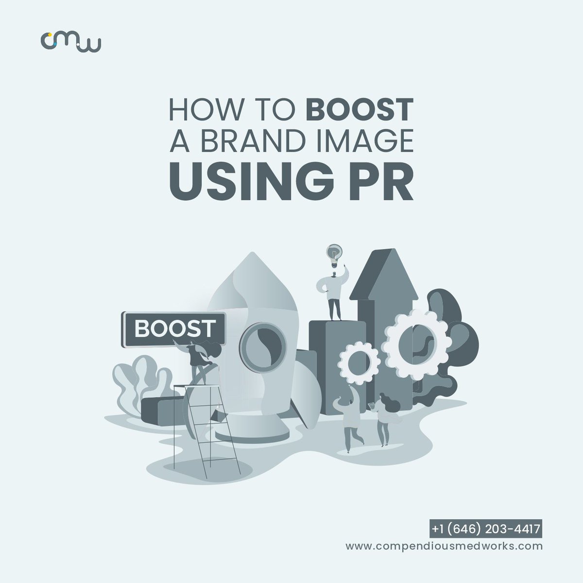 CompendiousMedW's tweet photo. PR is vital for any business that wants to boost its brand image and reach a wider audience. By working with a professional PR team like with the professional team at CMW, businesses can ensure that their message is communicated effectively. Read More: https://t.co/K2keOClKT8 https://t.co/j1kRPS0QiC