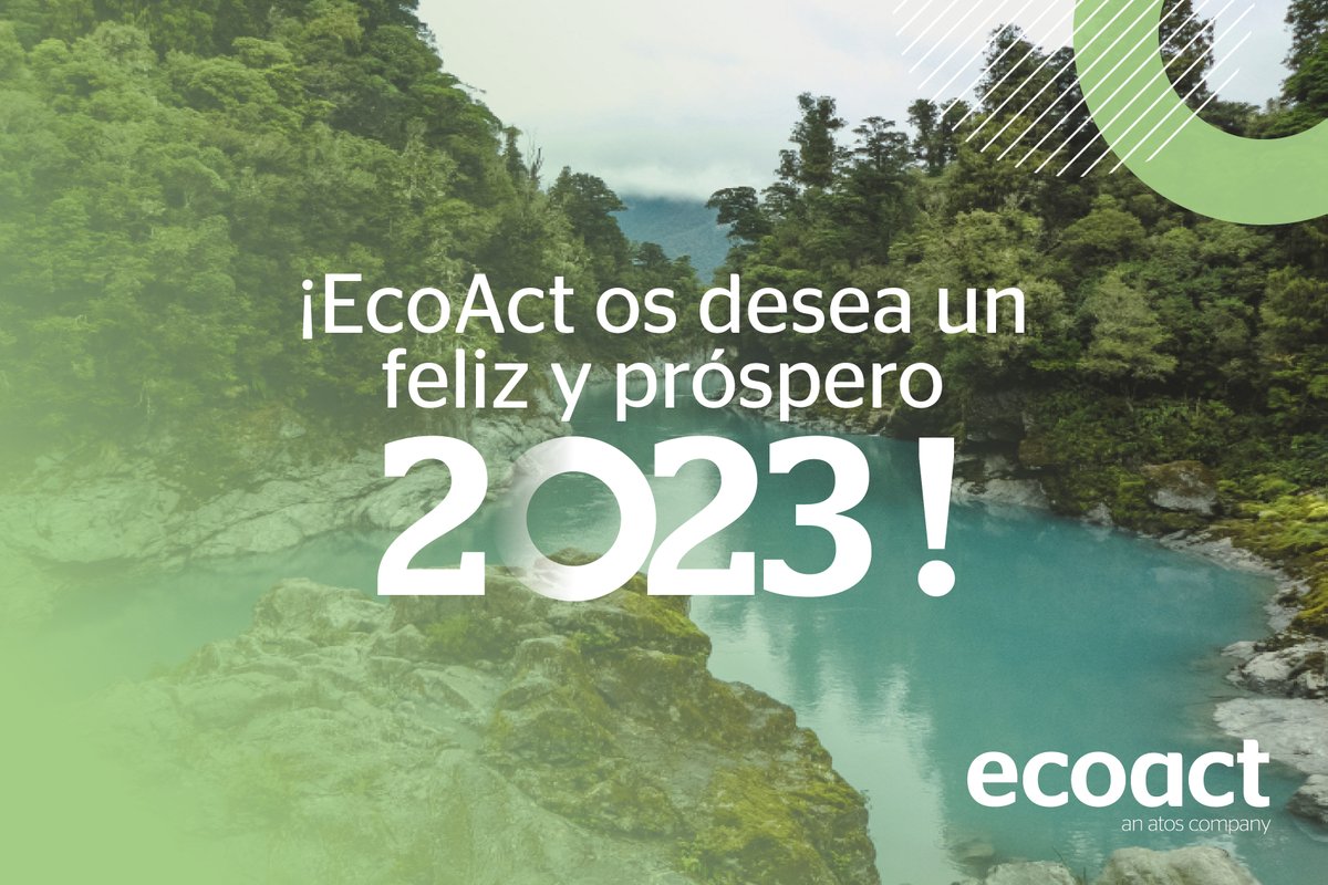 EcoAct_ES's tweet photo. 🎉🥂🎉¡Feliz Año Nuevo de parte de todos los que formamos EcoAct!

Comenzamos este nuevo año renovados y con las pilas cargadas para ofrecer los mejores servicios 💪🌍💚 https://t.co/59Indv0m3e