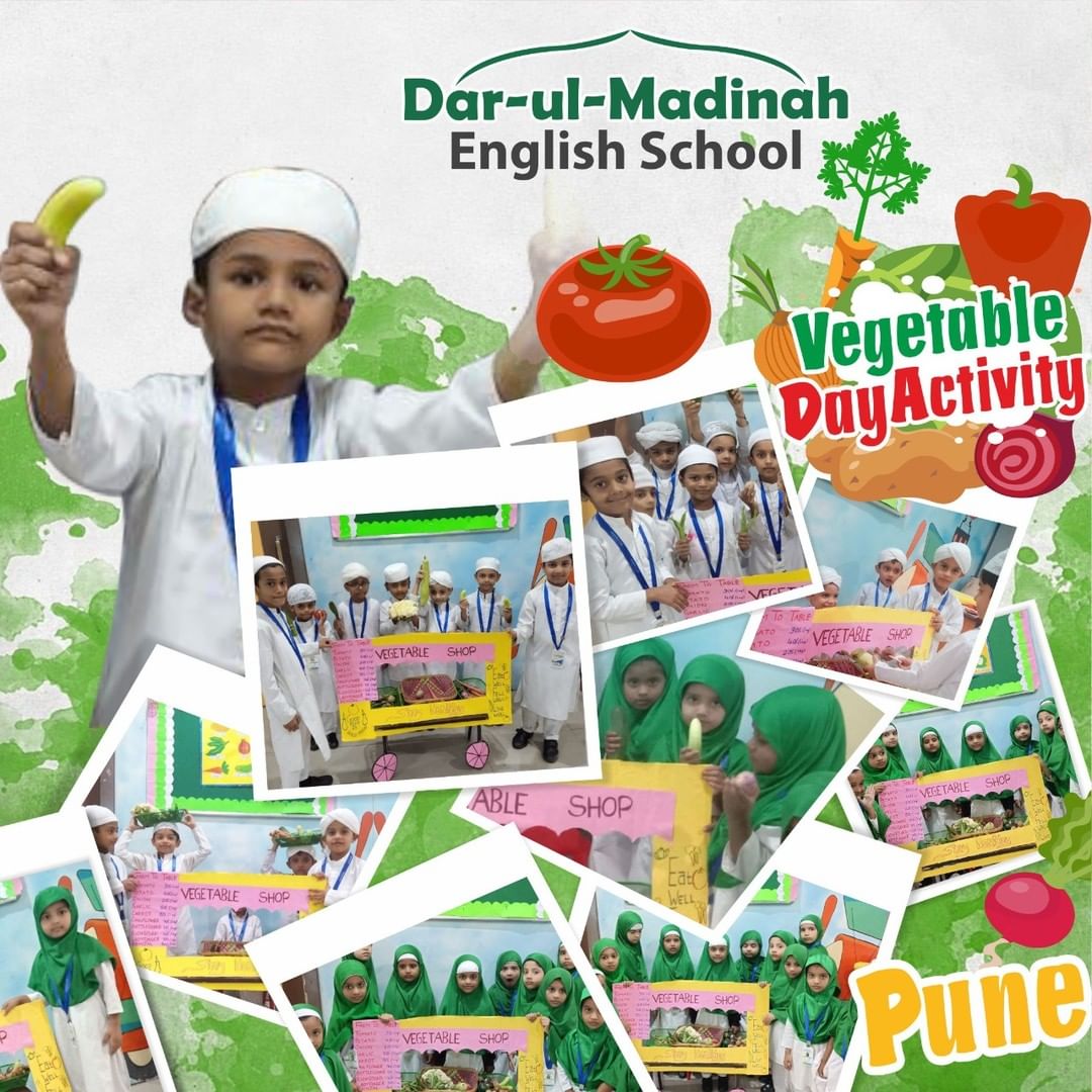 DarulmadinahIND's tweet photo. #vegetableactivity #vegetableacademy #puneschools #studentactivities #kidsfun #craftideas #darulmadinah https://t.co/ooqEtNmPeB