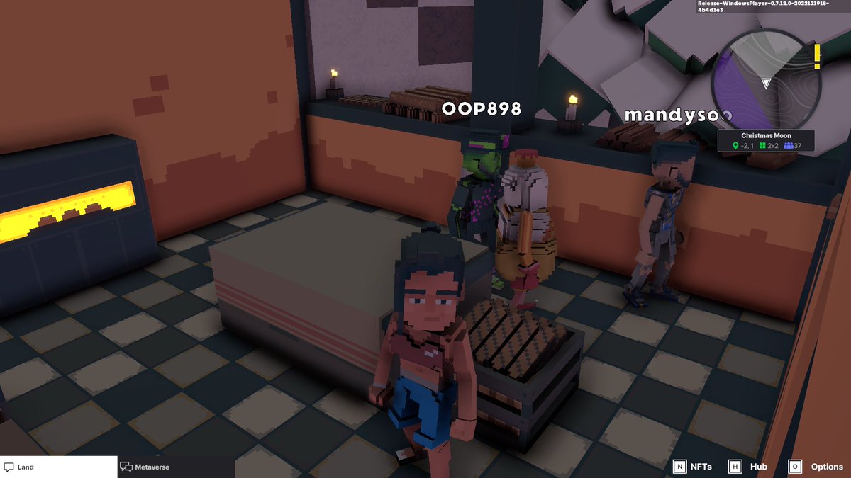 Jesus80252292's tweet photo. @TheSandboxGame @LuluLand_World I found Monica in Christmas Moon by @LuluLand_World! 🌜 I participated in the #SeasonsGreetingsTSB challenge for a chance to win an NFT! https://t.co/UfM1hKubJg