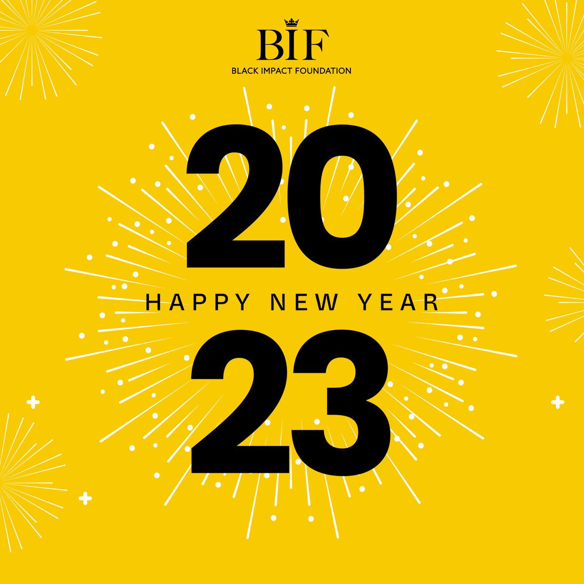 Happy New Year everyone🎉❤️✨ May #2023 bring you lots of health and all the blessings for a year full of love and success. blackimpactfoundation.com