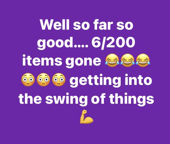 tabithasdream's tweet image. Getting there! #declutter #declutterchallenge
