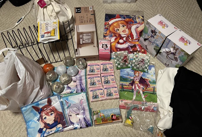 クソ金つかいました…ダチにサトノダイヤモンドとりんごいただきました!! 