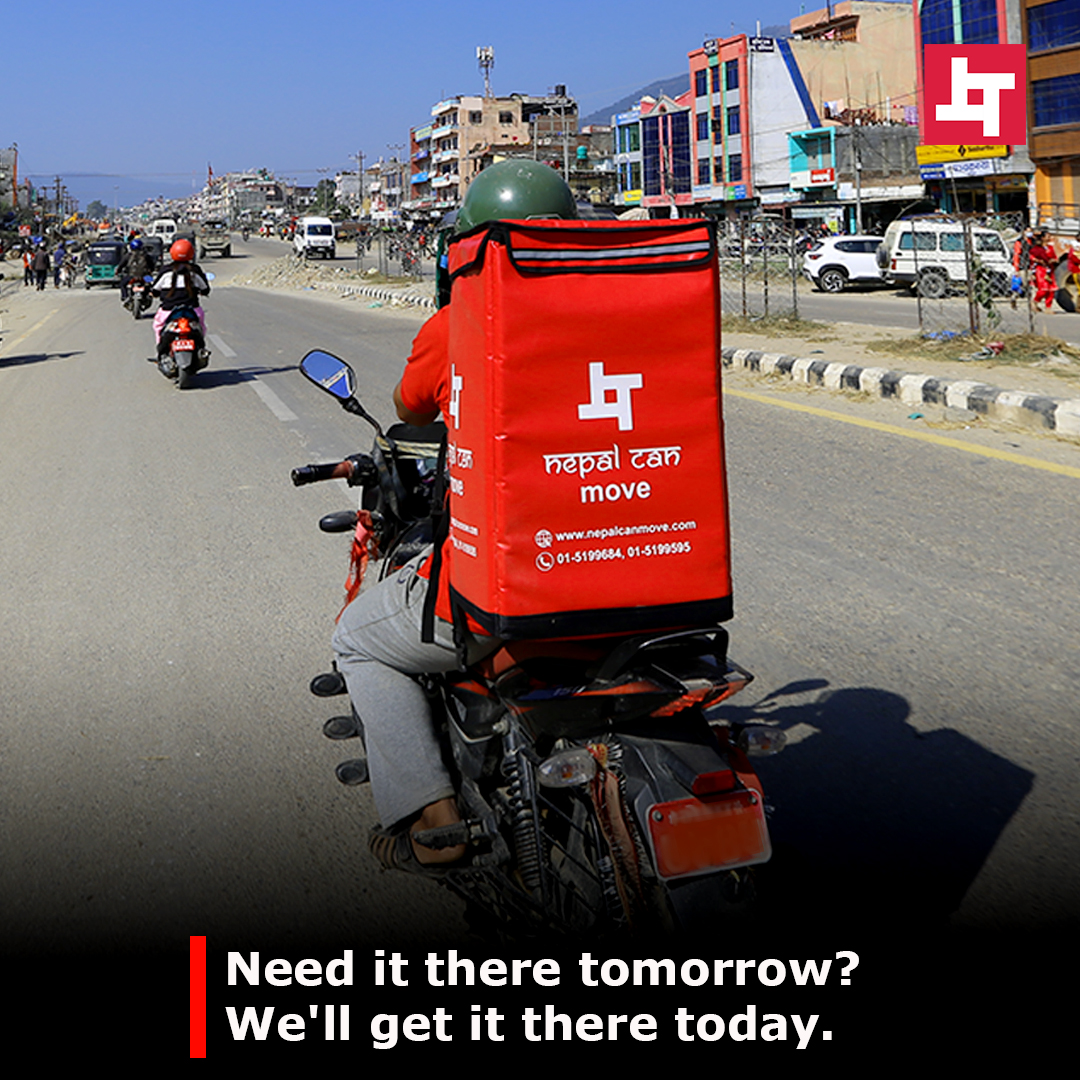 nepalcanmove's tweet photo. When tomorrow just isn't soon enough, trust us to get your packages there today!
Our 24hr delivery service ensures that your time-sensitive packages arrive on time, every time.
Register now: https://t.co/5NTKITw4yd
#NCMGarau
#SellMoreOnlineWithNCM #QualityServiceIsNCM https://t.co/syqRoK5kfl