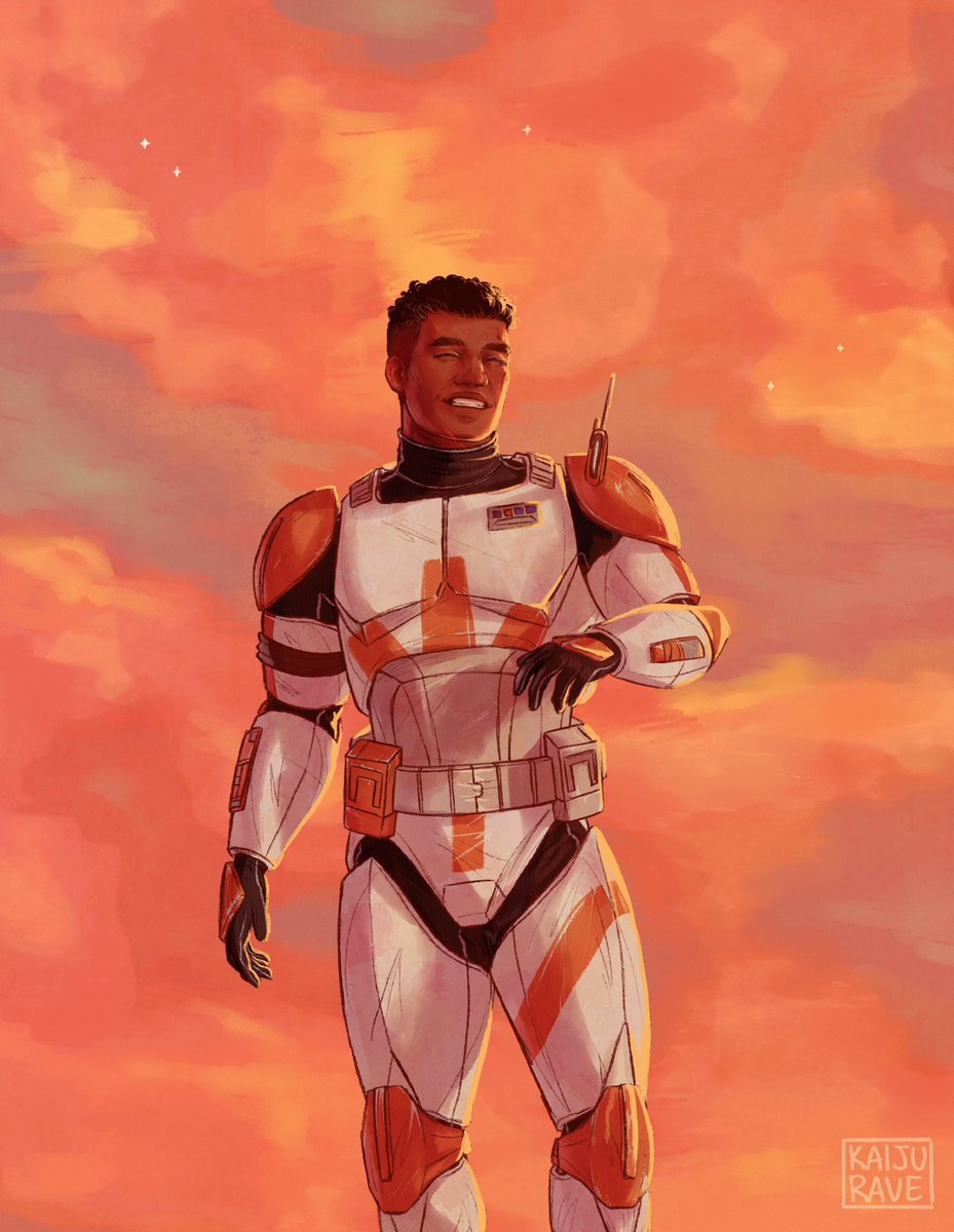 I want to live where soul meets body; and let the sun wrap its arms around me ☀️ #clonewars #clonewarsfanart #commandercody
