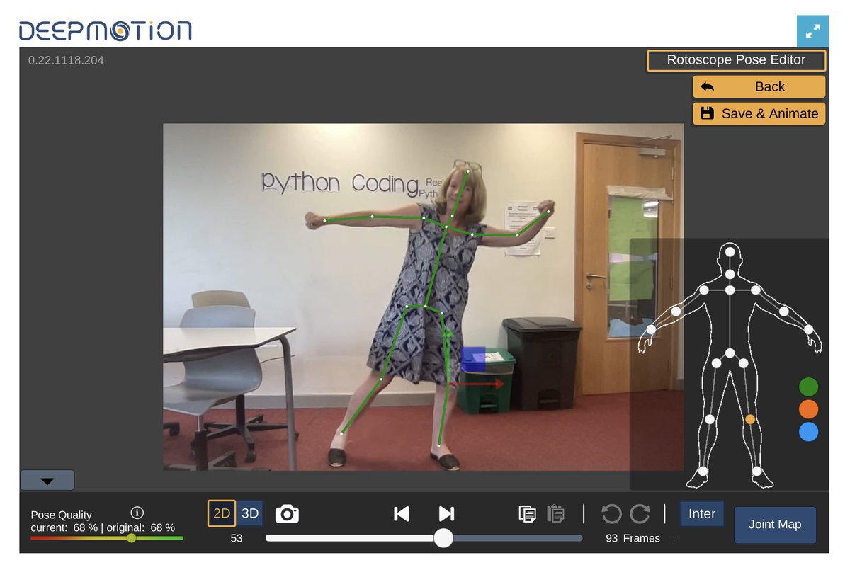 janeinjava's tweet image. I’m playing with DeepMotion today to create a custom animation for a 3D model. Output can be in FBX. I’ll convert it to USDZ to use with in my next Augmented Reality unit. Love this! @DeepMotionInc #deepmotion #animation #AR #apple #innovation