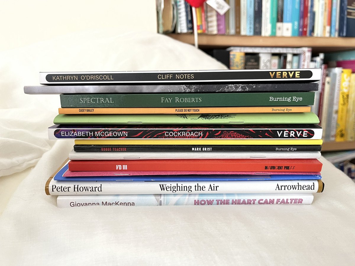 2022 entries into the Poetry Basket of Joy (I need a bigger basket) include: 
From @BurningEyeBooks - @MrCaseyBailey @fayroberts @montygristo @HepzibahHussey 
From @VervePoetryPres @PoetryOD and @CandysEyes 
@allographica for @Tom_S_Juniper @giovmacpoet from