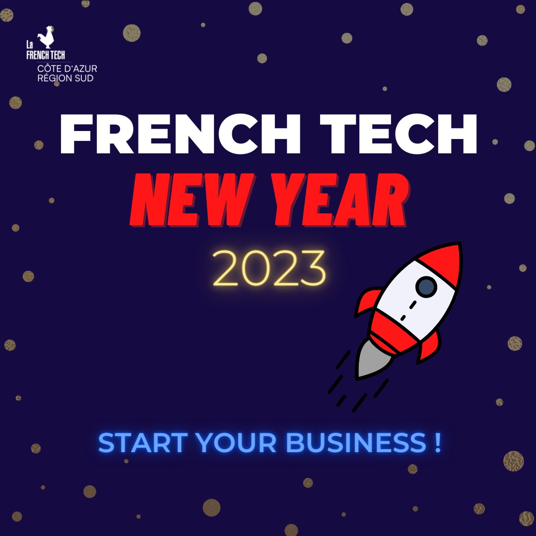 Toute l’équipe de la French Tech Côte d’Azur est de retour pour vous souhaiter une bonne et heureuse année 2023 ! ✨

Nous avons hâte de vous accompagner sur vos projets 🤩

<a href="/LaFrenchTech/">La French Tech</a> <a href="/cesarcamy/">cesarcamy</a> <a href="/FredBOSSARD/">Frédéric BOSSARD</a> <a href="/faroukrais_/">Farouk Raïs</a> <a href="/CannesIsUp/">Cannes Is Up</a> <a href="/GrasseStartup/">Communauté Start-up Club Entrepreneurs Grasse</a> <a href="/NiceStartsUp/">Nice Start(s) Up</a> <a href="/TelecomValley/">Telecom Valley</a>