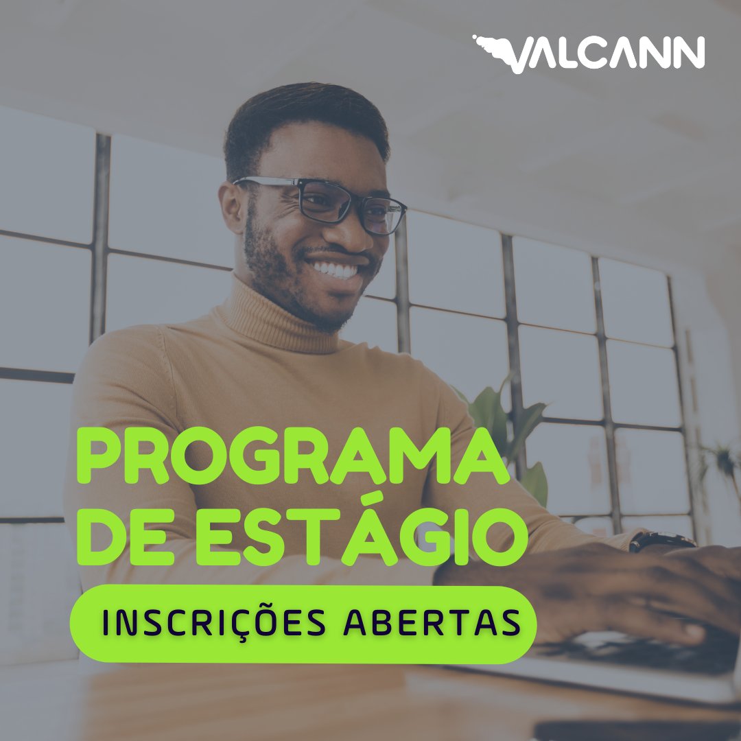 PROGRAMA DE ESTÁGIO 2023.1

O programa forma profissionais nas áreas de Engenharia de Software e Computação em Nuvem.

Informações sobre atividades, pacote de benefícios e a inscrição no nosso site: valcann.com.br

Inscrições até 15 de janeiro.
