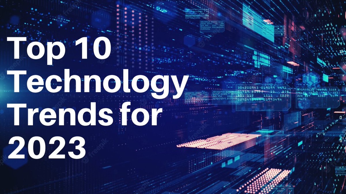2023 Teknoloji Trendleri

Forbes’e göre 2023 yılında trend olacak teknolojileri okumak için ilgili yazıya linkten ulaşabilirsiniz. 

donanimhaber.com/2023-teknoloji…
#technologytrends #2023tech #2023trends