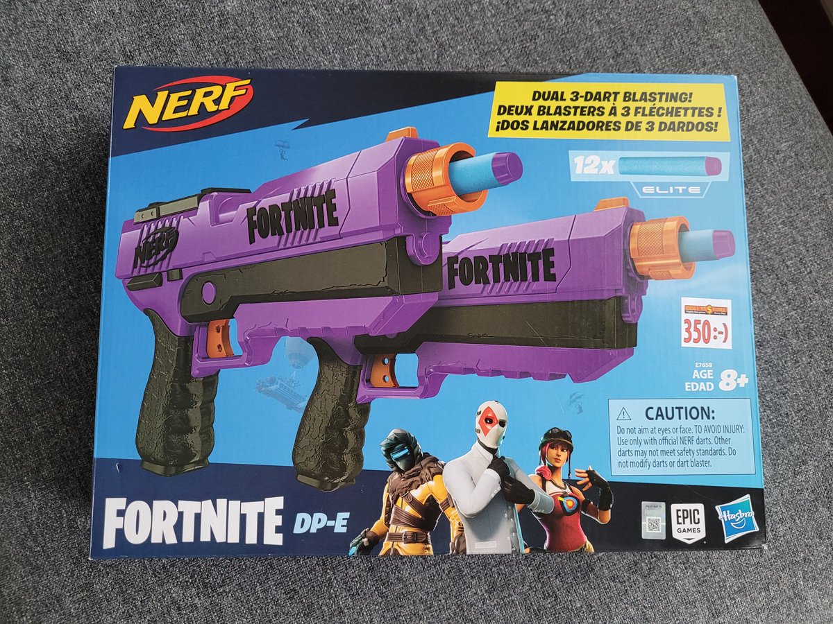 Did I need it? Not really...
Did I get it anyway? Heck yeah 😁
Dual wield FTW!
#nerfgun #Fortnite