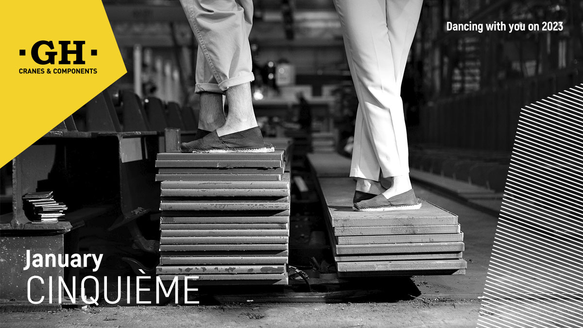 #JANUARY – [On 2023, we want to dance with you]
Cinquième. Settling your position and defining the first step is just the beginning.
#ghcranes #cranes #liftingyourworld