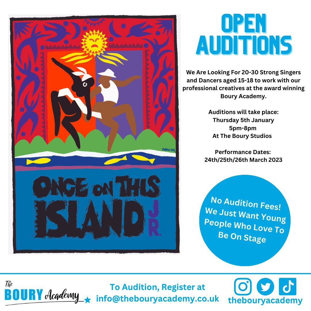 The Boury Academy and Studios (@thebouryacademy) on Twitter photo AUDITIONS ARE THIS THURSDAY!
If you are new to us and want to come along drop us a message!
#talentsearch #lambeth
<a href="/lambeth_council/">Lambeth Council</a> <a href="/VauxhAllOne/">Vauxhall One</a> <a href="/lovevaux/">Love Vauxhall</a> <a href="/MuhemMiah/">MuhemMiah</a> <a href="/PlatanosCollege/">Platanos College</a> <a href="/LBTS_SCHOOL/">LBTS</a> <a href="/Tenisons_news/">Tenisons</a> <a href="/LambethYA/">Lambeth Young Advisors</a> #ELEVATE please share! AUDITIONS ARE THIS THURSDAY!
If you are new to us and want to come along drop us a message!
#talentsearch #lambeth
<a href="/lambeth_council/">Lambeth Council</a> <a href="/VauxhAllOne/">Vauxhall One</a> <a href="/lovevaux/">Love Vauxhall</a> <a href="/MuhemMiah/">MuhemMiah</a> <a href="/PlatanosCollege/">Platanos College</a> <a href="/LBTS_SCHOOL/">LBTS</a> <a href="/Tenisons_news/">Tenisons</a> <a href="/LambethYA/">Lambeth Young Advisors</a> #ELEVATE please share!