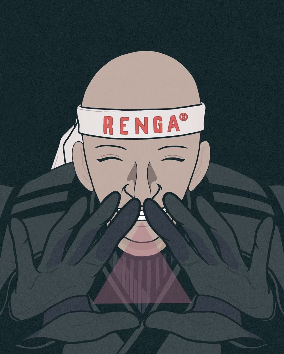 I kind of feel like this is a good one. Saw this dude hanging out and had to cop. It’s 1 of 6 white <a href="/RENGA_inc/">RENGA</a> headbands.