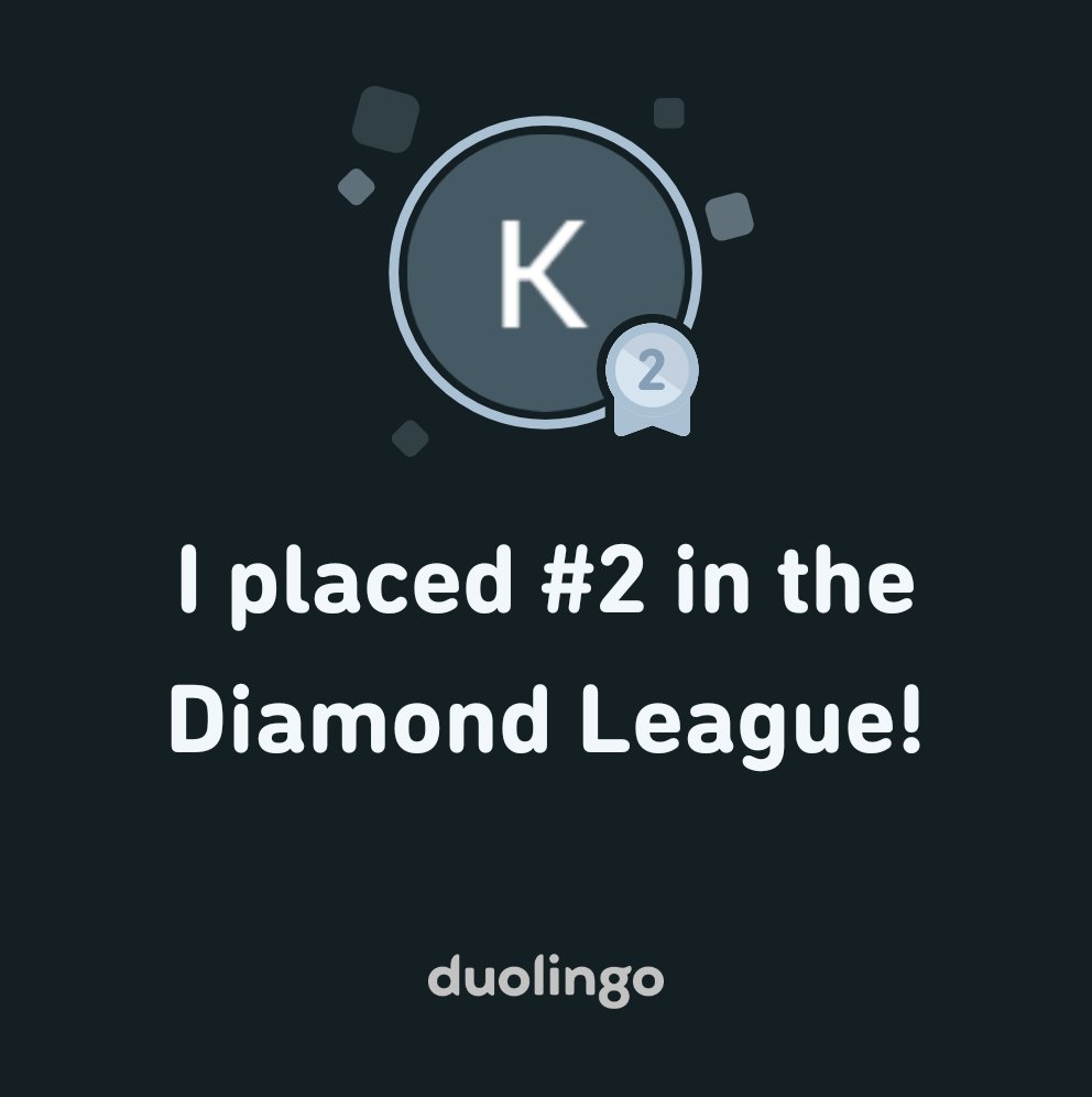 kae_infinity's tweet photo. Learn with me on Duolingo! I’m moving up the leaderboard on Duolingo! It’s free, fun, and effective for learning languages. Join me? https://t.co/jcqPKnFIjv https://t.co/ydmEBYdnFJ