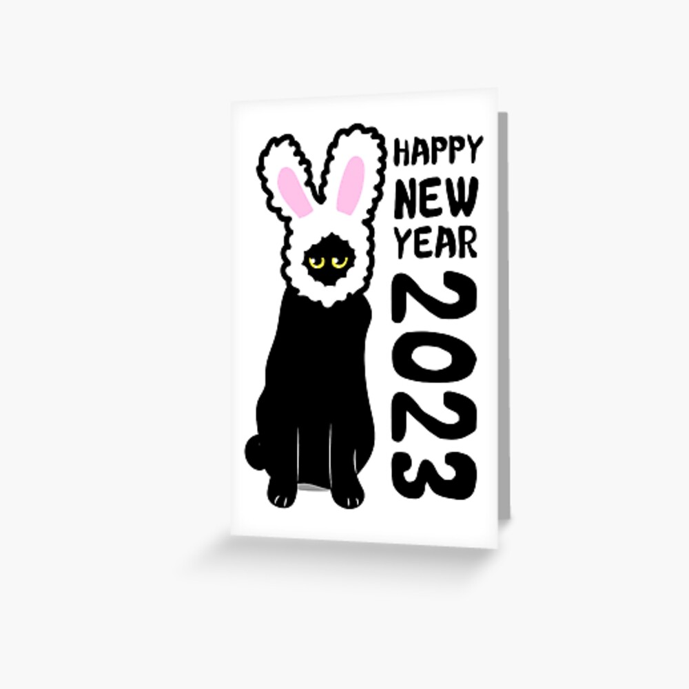 Happy New Year from LeFluffy!
あけましておめてどう！

Get this greeting card and more!
etsy.com/listing/138369…
#あけましておめでとうございます  #newyear #happynewyear #twentytwentythree #postcard #greetingcard
