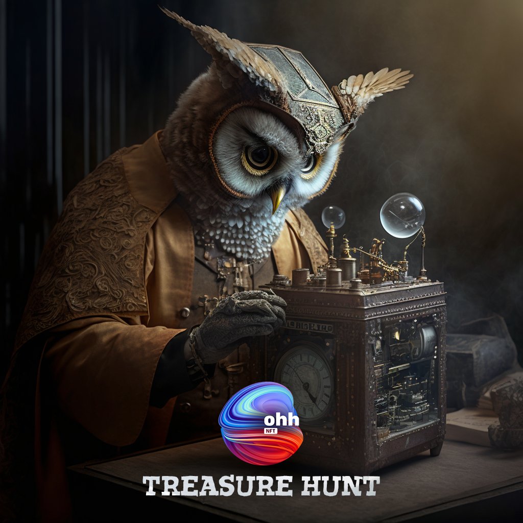 ohhAPPs's tweet photo. Are you ready for the OhhNFT Treasure Hunt!? โ Get your team setup in our Discord Channel! #crypto #puzzle #treasurehunt #ohhnft #hunt #ohhnftreasurehunt #community https://t.co/KgMF20mHFR
