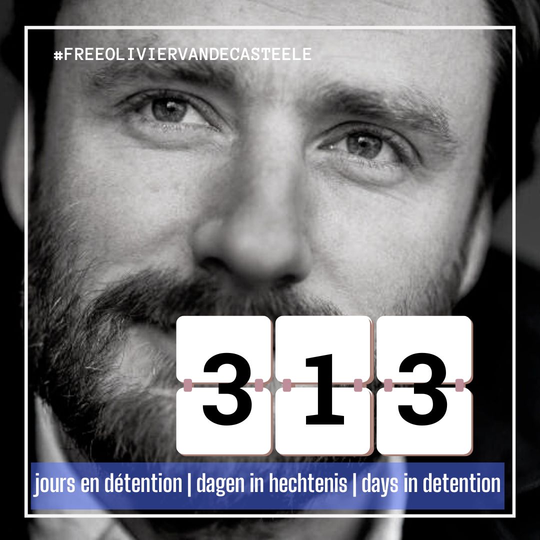 😢 Everyday is a day too much you are missed 💔 #313days of wrongful detention for Olivier 😢 Support #freeoliviervandecasteele #BELGIUM4OLIVIER 👇 Sign &amp; share the petition for his immediate release bit.ly/3jm9Wq4 ✍️ #Thankyou #notatarget #oliviervandecasteele #28years
