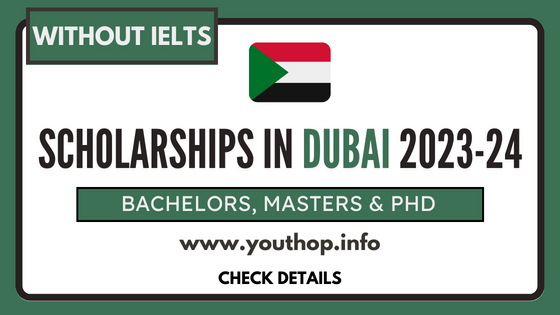 YouthopInfo's tweet photo. Dubai Scholarships without IELTS 2023 
Details https://t.co/6LQYSnmMIX

We have gathered a list of universities offering scholarships without IELTS in Dubai. Scholarships are available for Bachelor, Masters &amp; PhD programs.

#Dubai #Scholarships #InternationalStudents #FullFunded https://t.co/38TTRRx3fD