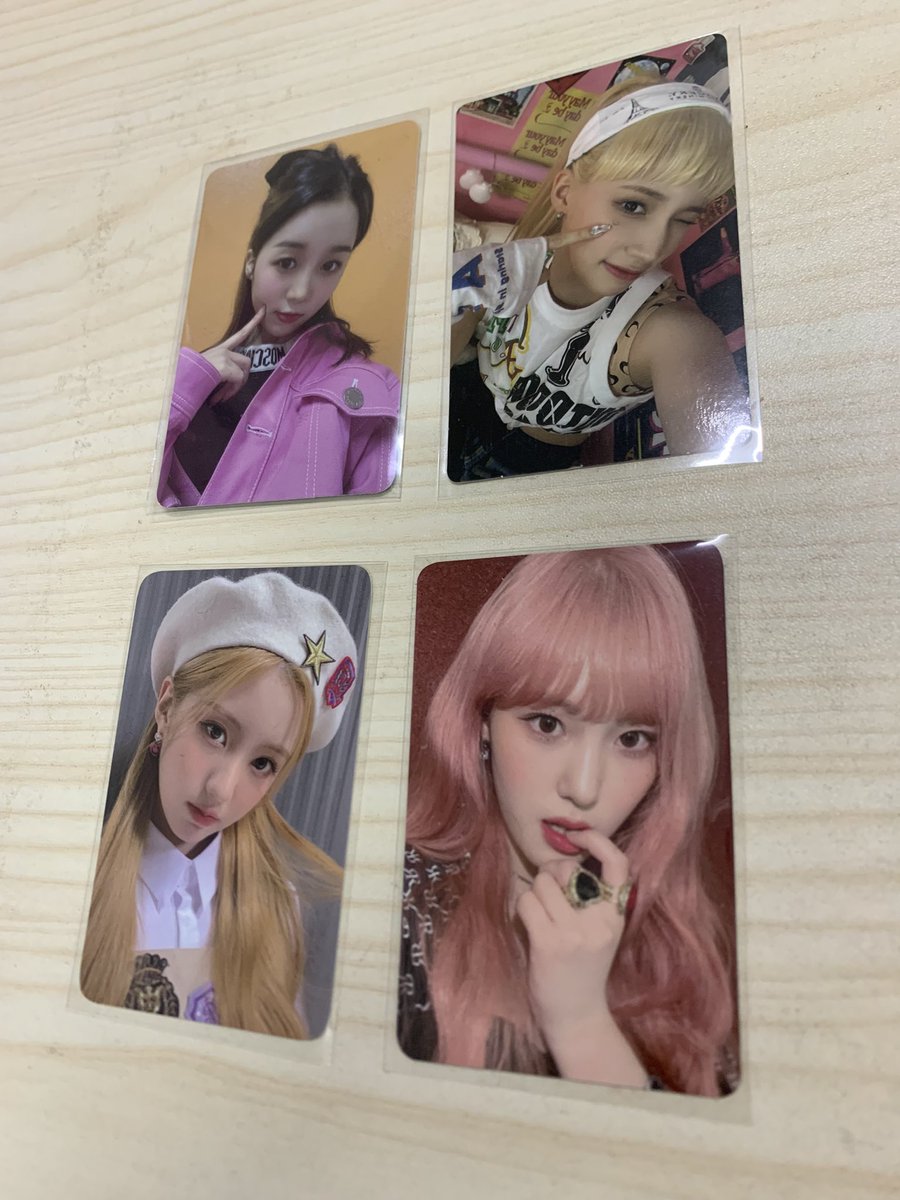 lattemilkw's tweet photo. wts/looking for buyers 

hiyyih doublast hikaru connect 0 - rm5 each
chaehyun and yeseo ktown pob - rm 12 each

take all free postage help me claer this asap 🥰 #pasarkep1er https://t.co/NJmtTAm8L4