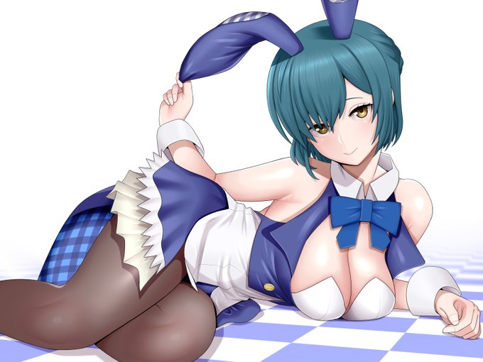 そしてこれが年越し前に描いておいたら微妙に違うかたちで実装されたミアうさぎ 