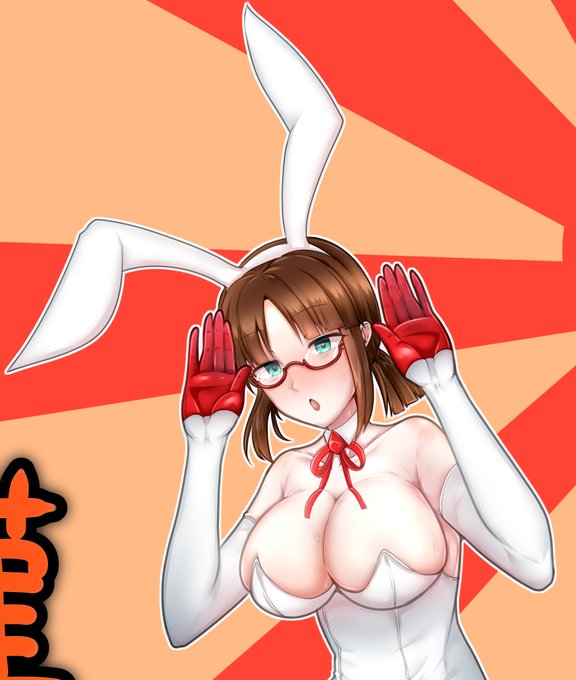 何故私がバニーガールに…?って思ってる 