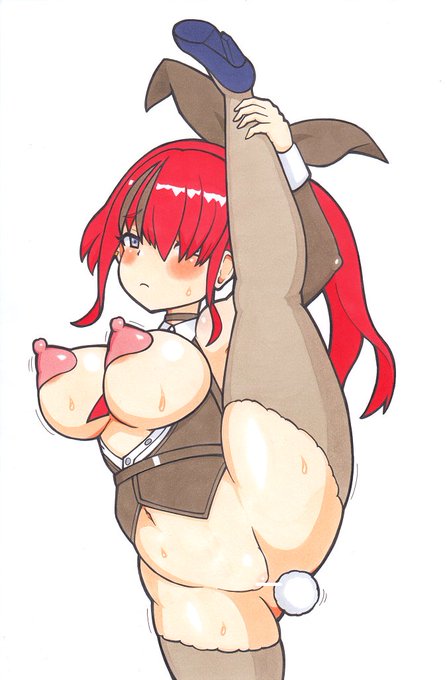 pt姐のエッチ絵です、色々タイミングも良いので以前から描いて見たかったバニー衣装を 